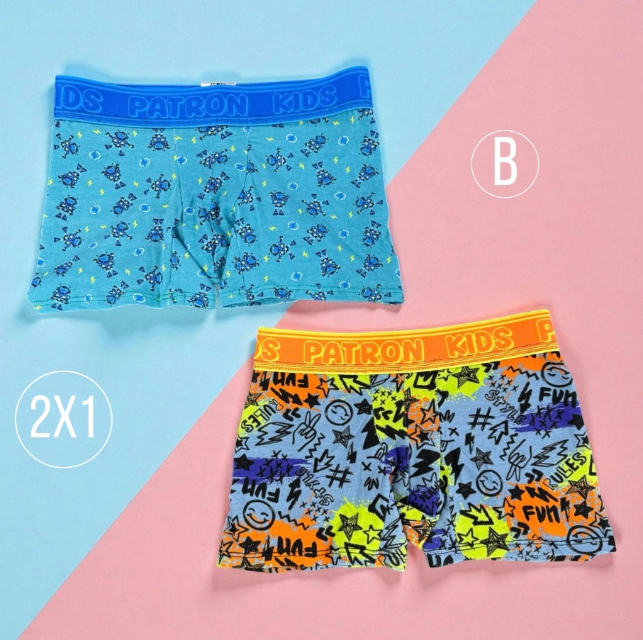 Boxer Juvenil | Ref. 212.1 - 21  | Mayorista | 24 Unidades