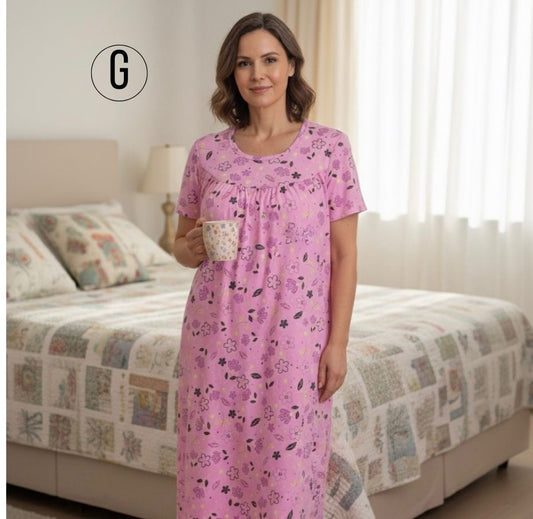 Pijama Señorera Pack x 3 unidades| Ref 121-18 | Estampada