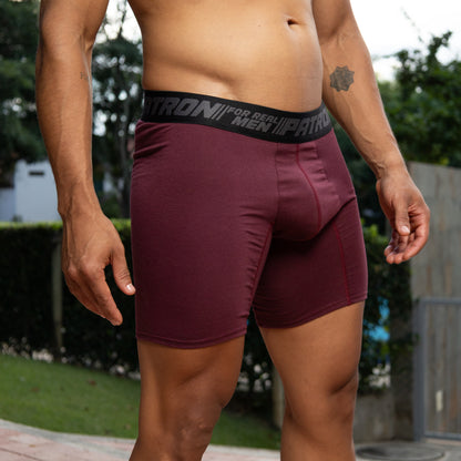 Boxer Patron Set X3 | Talla M | Gris oscuro – Azul oscuro – Gris claro