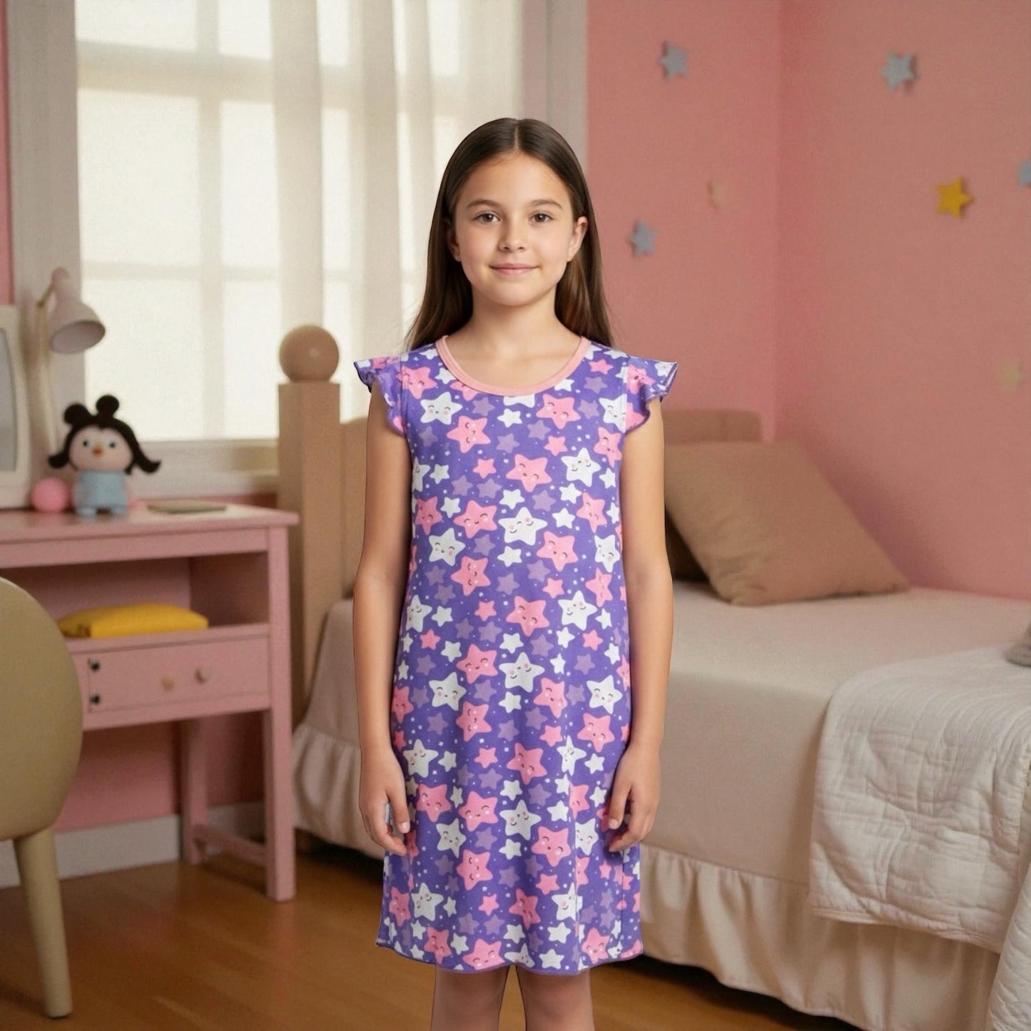 Batola Niña Paquete X3 Unidades | Ref 16-18 | Azul - Rosado - Lila