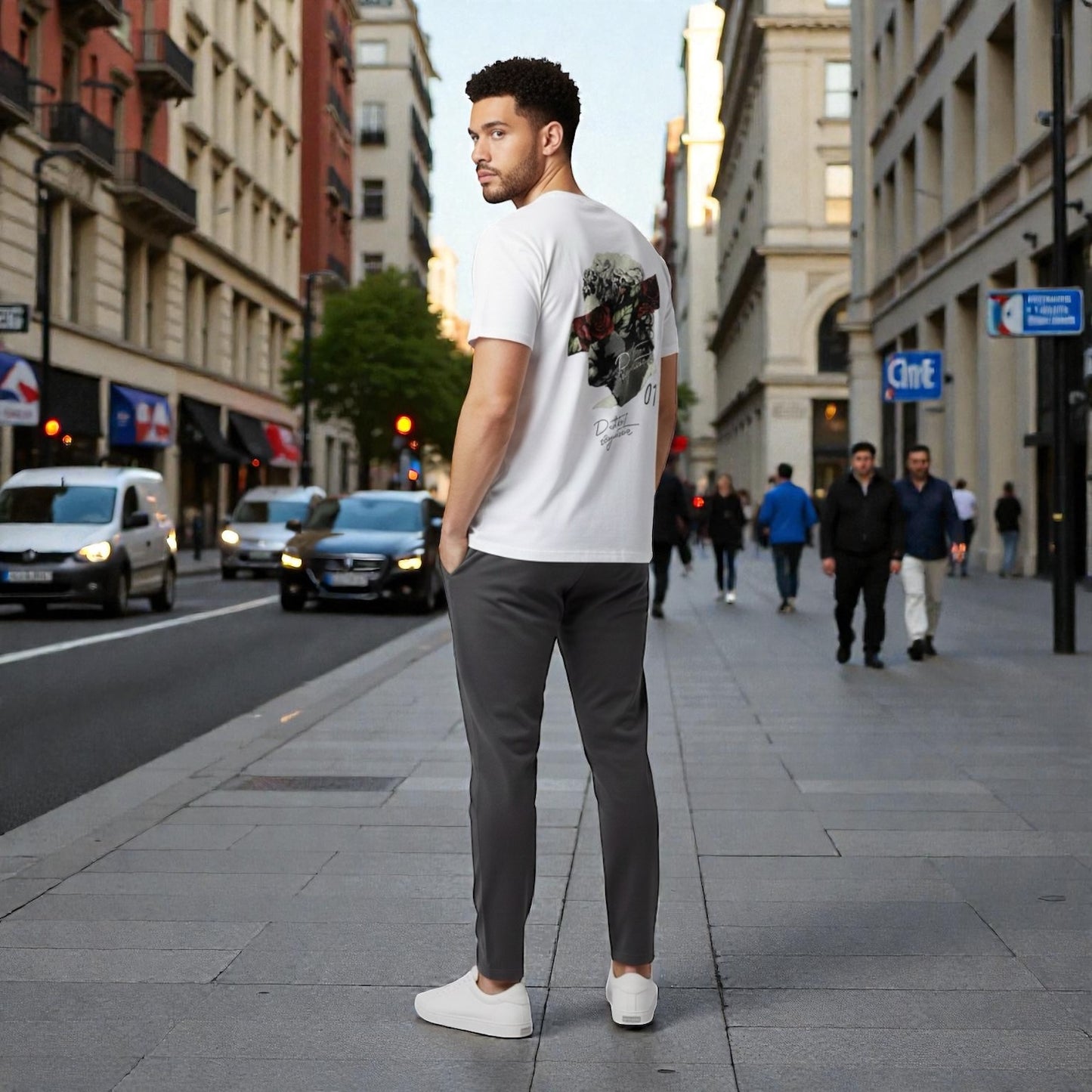 Camiseta Oversize Estampada