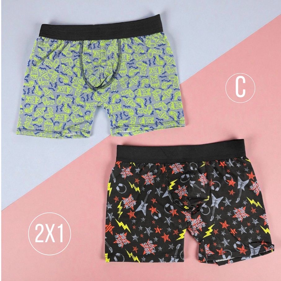 Boxer Niño|Eco|Ref. 35 - 4 | Mayorista | 24 Unidades