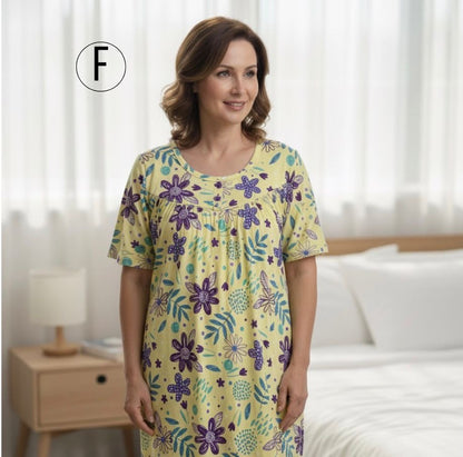 Pijama Señorera Estampada | Piel de Durazno